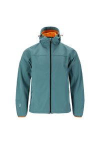 Windbreaker Whistler Duble 8000. Kolor: niebieski. Materiał: softshell. Sport: turystyka piesza #1