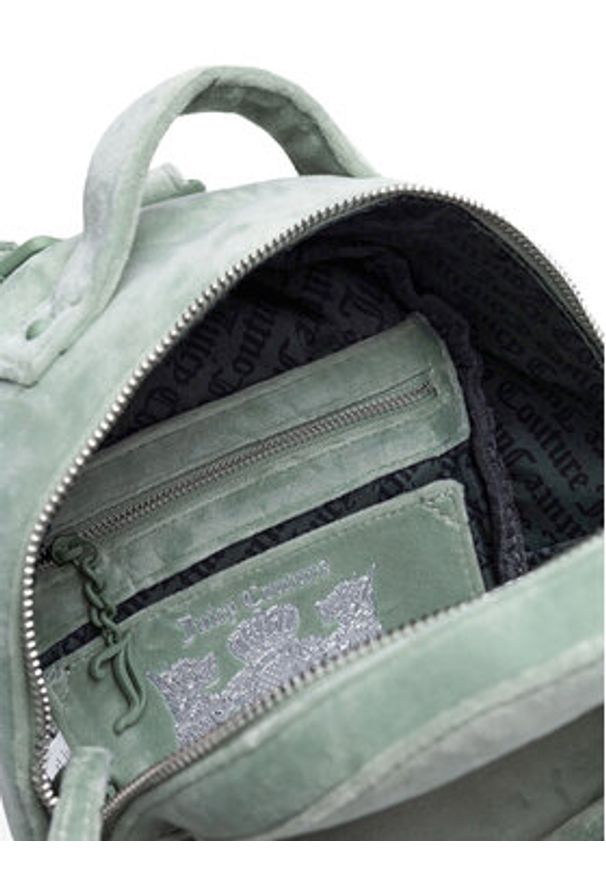Juicy Couture Plecak BIJXT3061W5S Zielony. Kolor: zielony. Materiał: poliester, materiał
