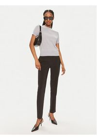 Calvin Klein Bluzka K20K207201 Szary Slim Fit. Kolor: szary. Materiał: wełna #5