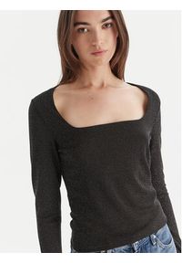 Vero Moda Bluzka Kanva 10336088 Czarny Regular Fit. Kolor: czarny. Materiał: syntetyk #3