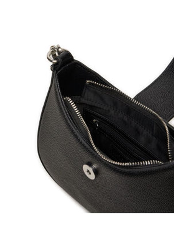 VALENTINO - Valentino Torebka Divina VBS1R417G Czarny. Kolor: czarny. Materiał: skórzane