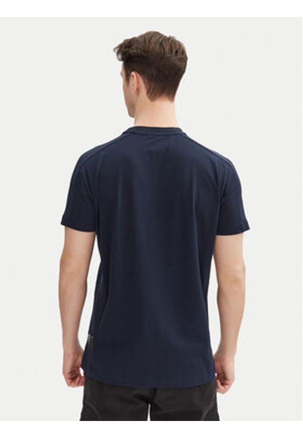 Aeronautica Militare T-Shirt 251TS2380J674 Granatowy Regular Fit. Kolor: niebieski. Materiał: bawełna