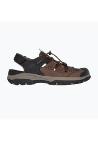 skechers - Sandały męskie SKECHERS Tresmen Menard. Kolor: brązowy