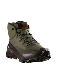 salomon - Buty trekkingowe męskie Salomon Cross Hike Tracker Gtx. Wysokość cholewki: za kostkę. Zapięcie: sznurówki. Kolor: wielokolorowy. Materiał: materiał. Szerokość cholewki: normalna. Technologia: Gore-Tex. Sport: turystyka piesza