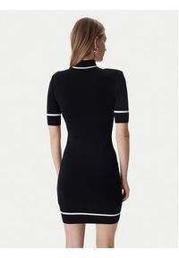 Marciano Guess Sukienka dzianinowa 6RGK24 5905Z Czarny Classic Fit. Kolor: czarny. Materiał: wiskoza #4