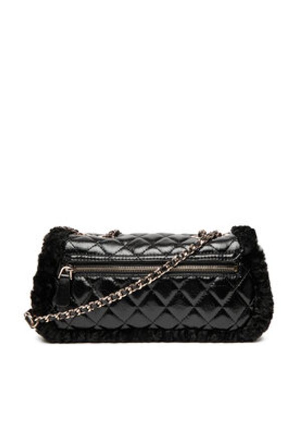 Guess Torebka Cristi HWTG81 39210 Czarny. Kolor: czarny. Materiał: skórzane
