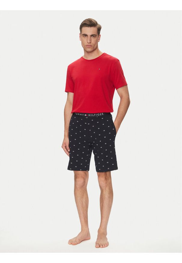 TOMMY HILFIGER - Tommy Hilfiger Piżama UM0UM02319 Kolorowy Regular Fit. Materiał: bawełna. Wzór: kolorowy