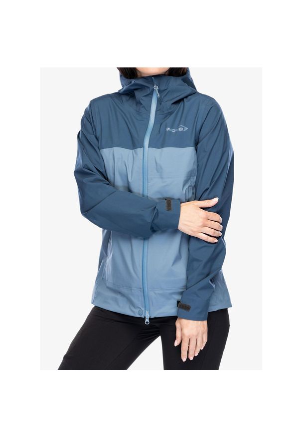 Kurtka przeciwdeszczowa damska Inov-8 Venturelite Jacket FZ. Kolor: niebieski. Sport: turystyka piesza