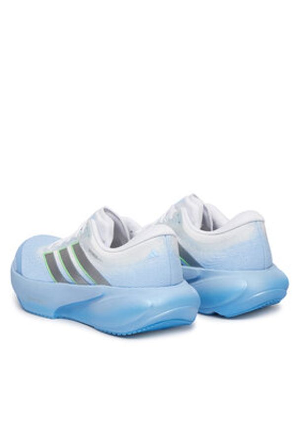 Adidas - adidas Buty do biegania Supernova Rise 3 JR1613 Błękitny. Kolor: niebieski. Materiał: materiał