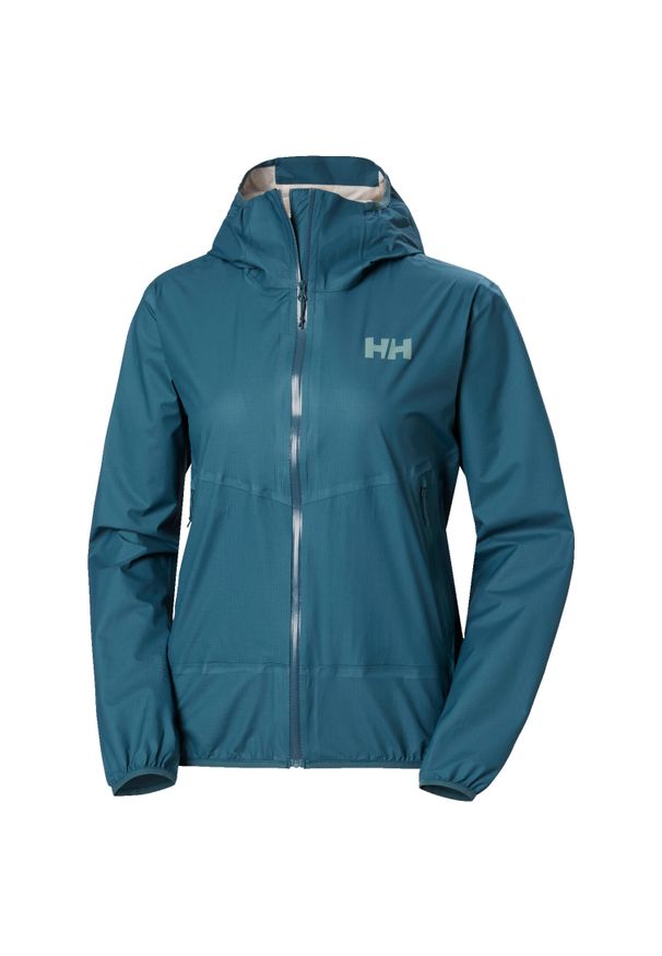 Damska kurtka wodoodporna Helly Hansen Verglas 2.5L Fastpack. Kolor: zielony. Sport: turystyka piesza
