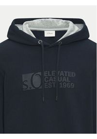 s.Oliver Bluza 2150161 Granatowy Regular Fit. Kolor: niebieski. Materiał: bawełna, syntetyk #6