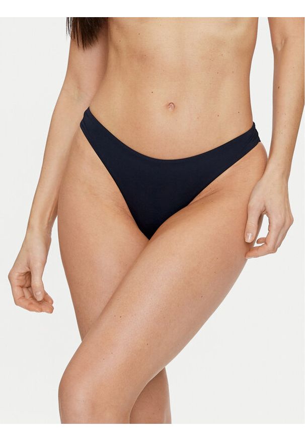TOMMY HILFIGER - Tommy Hilfiger Dół od bikini UW0UW05304 Granatowy. Kolor: niebieski. Materiał: syntetyk