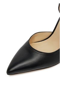 DeeZee Szpilki DZ-09 Czarny. Kolor: czarny. Materiał: skóra. Obcas: na szpilce #7