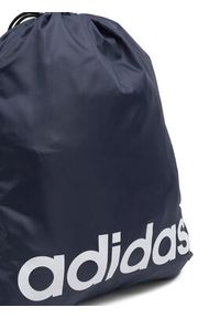 Adidas - adidas Worek Linear Gymsack HR5356 Granatowy. Kolor: niebieski. Materiał: materiał #4