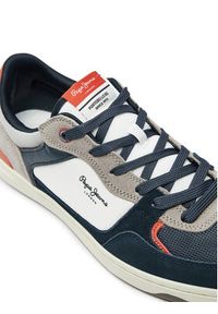 Pepe Jeans Sneakersy Kore Skate M PMS00027 Granatowy. Kolor: niebieski. Materiał: zamsz, skóra. Sport: skateboard