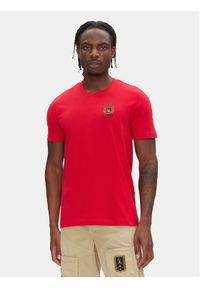 Aeronautica Militare T-Shirt 251TS2391J592 Czerwony Regular Fit. Kolor: czerwony. Materiał: bawełna