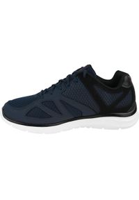 skechers - Buty treningowe męskie, Skechers Verse Flash Point. Zapięcie: sznurówki. Kolor: niebieski. Materiał: materiał, syntetyk, tkanina. Szerokość cholewki: normalna. Sport: turystyka piesza