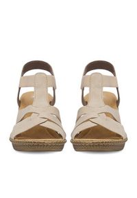 Rieker Sandały CEO-665K3-62 Beżowy. Kolor: beżowy. Materiał: skóra #7