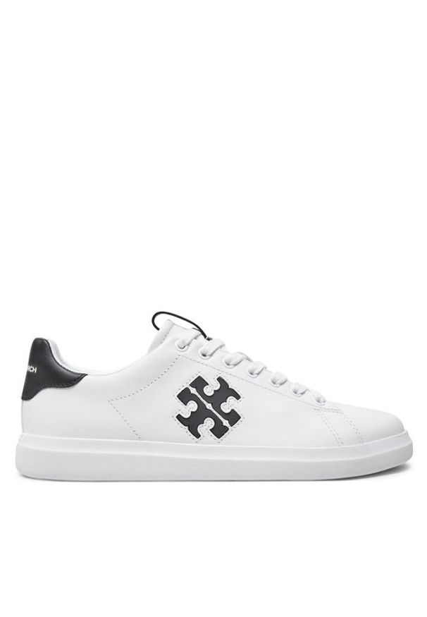 Tory Burch Sneakersy Double T Howell Court 149728 Biały. Kolor: biały. Materiał: skóra