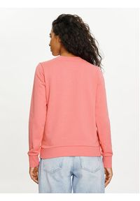 Lacoste Bluza SF9202 Różowy Regular Fit. Kolor: różowy. Materiał: bawełna #5