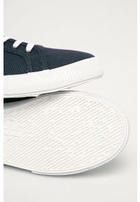 Calvin Klein Jeans - Tenisówki. Nosek buta: okrągły. Zapięcie: sznurówki. Kolor: niebieski. Materiał: guma #5