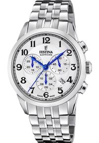 Zegarek Festina Zegarek męski Festina F20040-1 srebrny. Kolor: srebrny #1