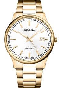 Zegarek Adriatica Zegarek męski Adriatica A1293.1113Q złoty. Kolor: złoty #1