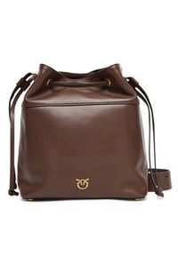 Pinko - PINKO Torebka Secchiello Classic Al 25-26 PLTT 104305 A0QO Brązowy. Kolor: brązowy. Materiał: skórzane #5