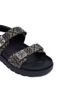 Tory Burch Sandały 184016 Granatowy. Kolor: niebieski. Materiał: materiał #2