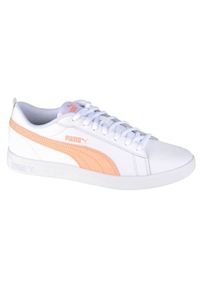 Buty Puma Smash Wmns V2 W 365208-26 białe pomarańczowe. Okazja: na co dzień. Kolor: pomarańczowy, biały, wielokolorowy. Materiał: guma, skóra. Szerokość cholewki: normalna. Sport: tenis #3