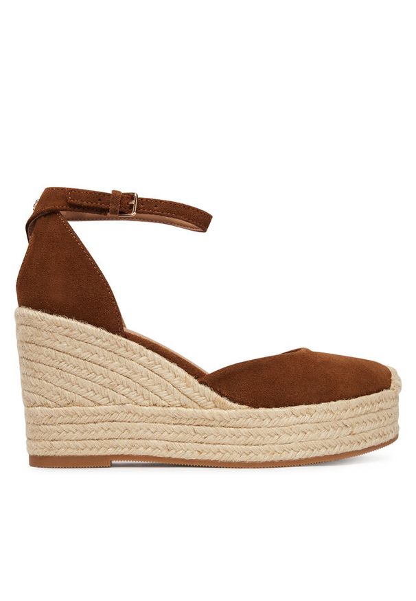 Espadryle BOSS. Kolor: brązowy