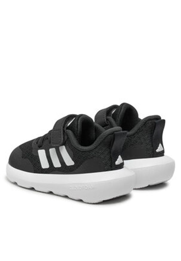 Adidas - adidas Sneakersy FortaRun 3.0 EL I IH2860 Czarny. Kolor: czarny. Materiał: materiał. Sport: bieganie