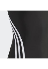 Adidas - 3-Stripes Swimsuit. Kolor: wielokolorowy, czarny, biały. Materiał: materiał