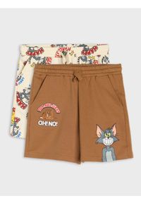 Sinsay - Szorty 2 pack Tom and Jerry - wielobarwny