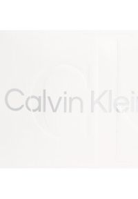 Calvin Klein Jeans Torebka Sculpted Camera Pouch21 Mono K60K610681 Biały. Kolor: biały. Materiał: skórzane #4
