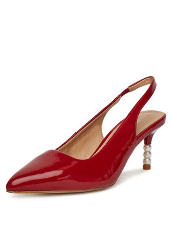 Sergio Bardi Czółenka WYL3994-3Z-SB Czerwony. Kolor: czerwony. Materiał: skóra, lakier