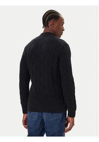 JOOP! Jeans Sweter 15 JJK-18Floriano 30047403 Granatowy Modern Fit. Kolor: niebieski. Materiał: bawełna