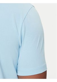 BOSS T-Shirt 50506373 Błękitny Regular Fit. Kolor: niebieski. Materiał: bawełna #4