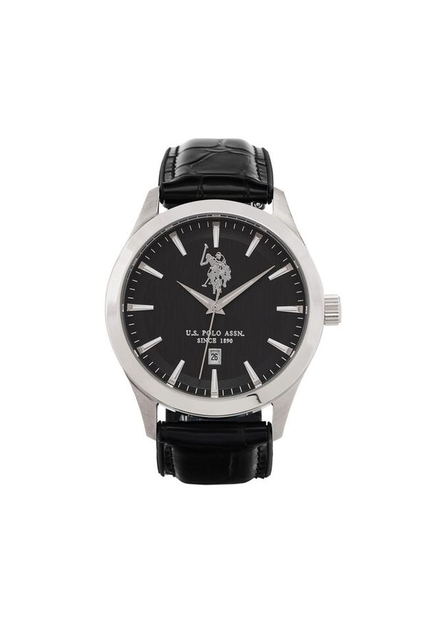 Zegarek U.S. Polo Assn.. Kolor: czarny