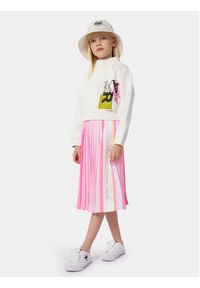 Karl Lagerfeld Kids Spódnica Z30094 D Różowy Regular Fit. Kolor: różowy. Materiał: syntetyk #4