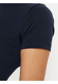 Guess Jeans T-Shirt W4YI03 J1314 Granatowy Regular Fit. Kolor: niebieski. Materiał: bawełna #3