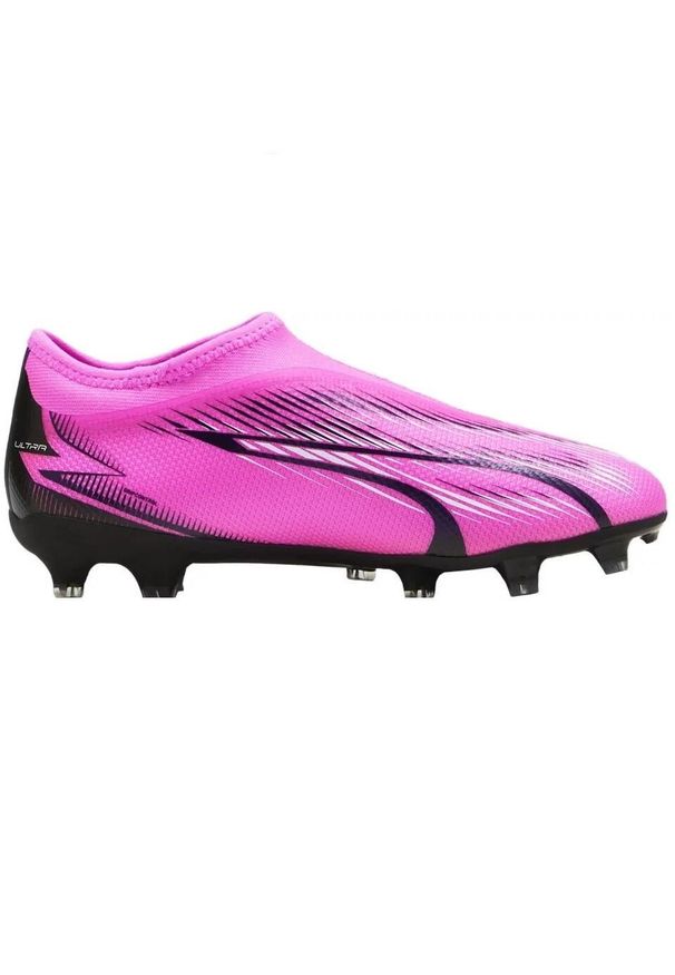 Buty sportowe do piłki nożnej Puma ULTRA MATCH LL. Kolor: czarny, różowy, wielokolorowy. Sport: piłka nożna