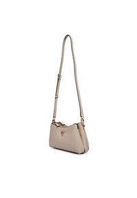 Guess Torebka Noelle II Mini HWZG96 72730 Beżowy. Kolor: beżowy. Materiał: skórzane #5