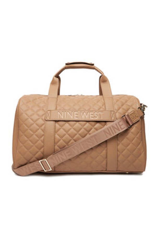 Nine West Torba weekendowa CEO-ELLIE-H241688 Beżowy. Kolor: beżowy. Materiał: materiał