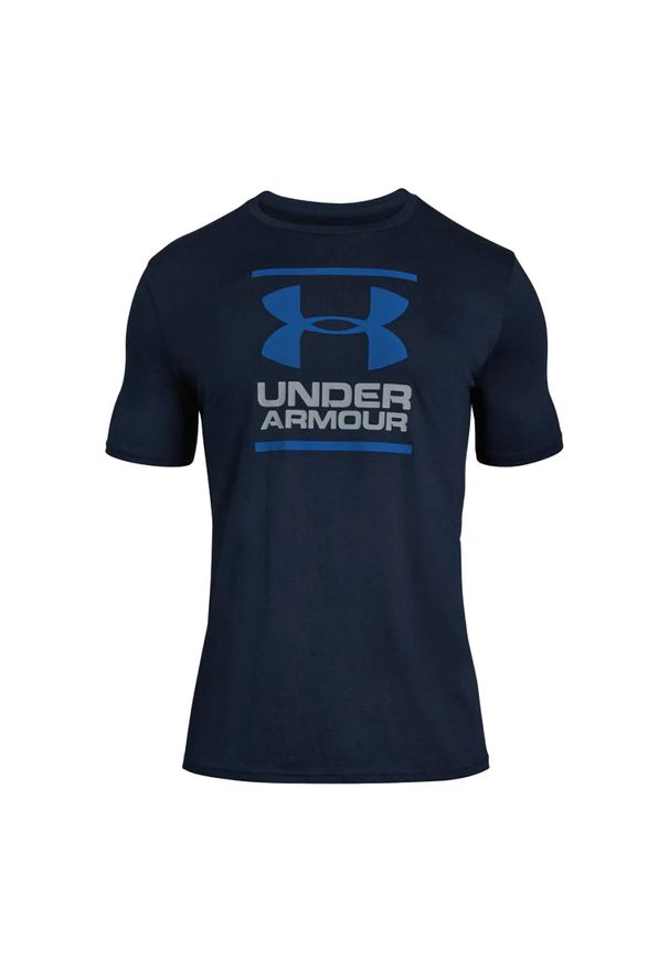Under Armour - T-shirt Męski GL Foundation. Kolor: niebieski. Sport: turystyka piesza