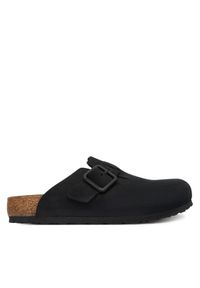Birkenstock Klapki Boston Wire Buckle 1031585 Czarny. Kolor: czarny. Materiał: skóra, nubuk #1