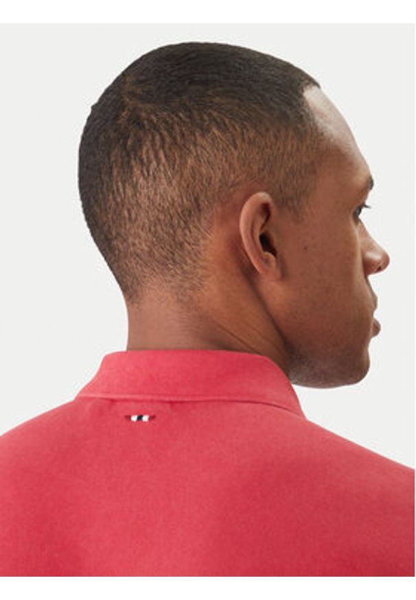 Napapijri Polo Elbass SS 4 NP0A4GDL Czerwony Regular Fit. Typ kołnierza: polo. Kolor: czerwony. Materiał: bawełna