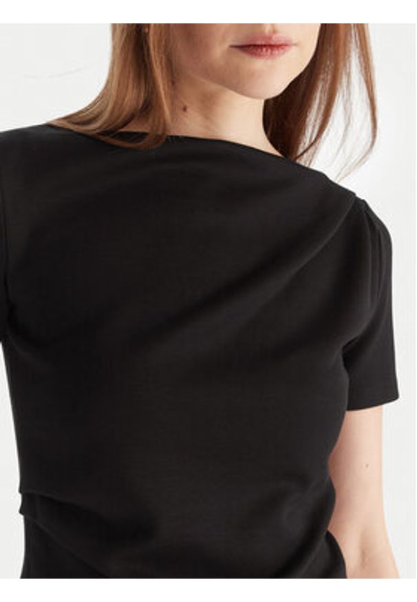 Vero Moda Bluzka Nelli 10335687 Czarny Regular Fit. Kolor: czarny. Materiał: syntetyk