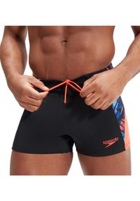 Bokserki kąpielowe męskie Speedo Eco END+ Splice Aquashort. Kolor: czarny