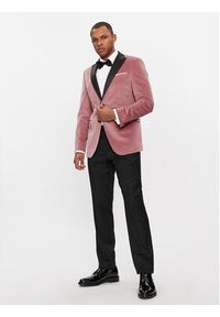 JOOP! Marynarka 17 JB-35Horace 30040435 Różowy Slim Fit. Kolor: różowy. Materiał: syntetyk #10